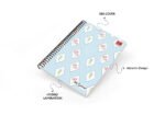 A4 Spiral Notebook – Diamond Flowers (500 Pages) - Image 7