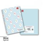 A4 Spiral Notebook – Diamond Flowers (500 Pages) - Image 3