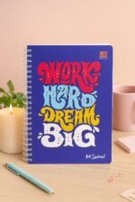 A4 SPIRAL LONGBOOK 300 Pages (WORK HARD DREAM BIG) - Image 3