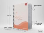 A4 PREMIUM SPIRAL (ORANGE COVER) - Image 3