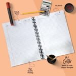 A4 PREMIUM SPIRAL (ORANGE COVER) 400 Pages - Image 4