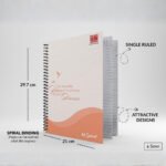 A4 PREMIUM SPIRAL (ORANGE COVER) 400 Pages - Image 5