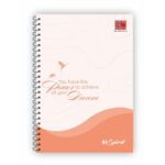 A4 PREMIUM SPIRAL (ORANGE COVER)