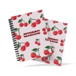 A5 WIRO DIARY Cherry Design 160 Pages