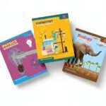 Science Practical Notebook| 100 Pages| Hard Cover| Physics, Chemistry, Biology (Pack Of 3)