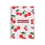 Cherry Design A5 Spiral 100 Pages