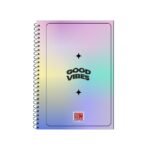 Good Vibes Design A5 Spiral 100 Pages - Image 2