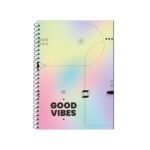 Good Vibes A5 Spiral 100 Pages