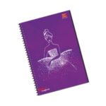 A4 SPIRAL LONGBOOK (GIRL) 500 Pages