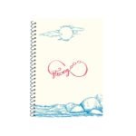 A5 Wiro Bound Diary – Premium Spiral Notebook with Strong Theme Cover | 100 Pages